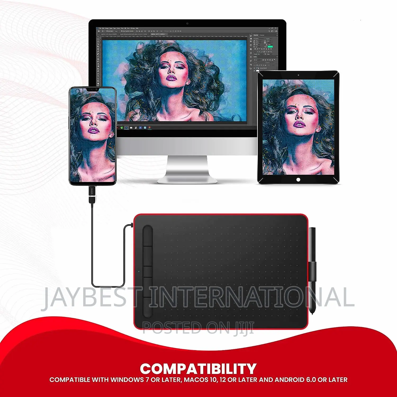 XPRO XP9620 Graphic Or Drawing Tablet (8.4 X 5.6 Inch) Batte