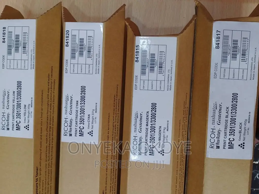Ricoh Toners 3501,3503,2550 Toner Cartridges