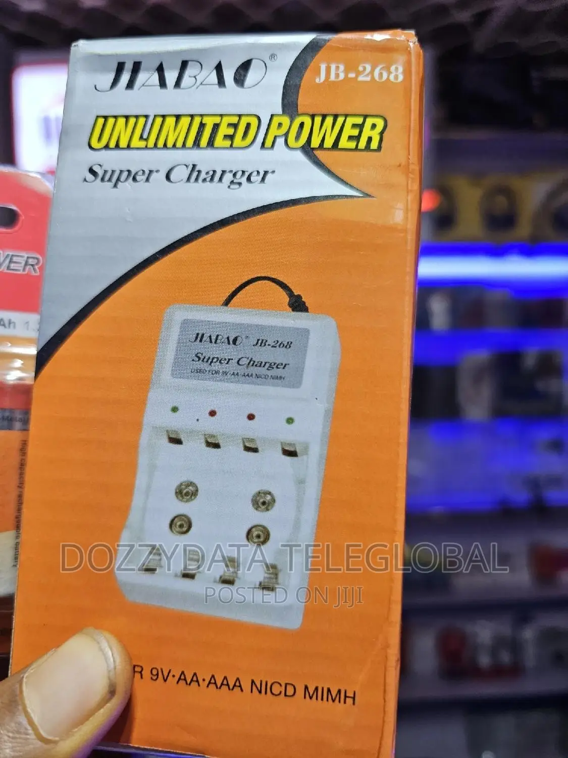 Rechargeable Batteries and Charger