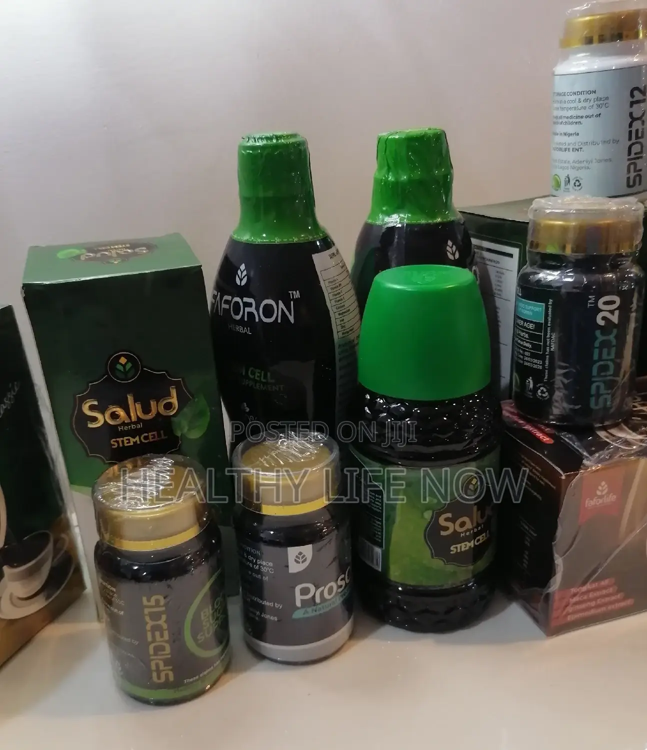 We Have Salud, Faforon, Spidex21 Spidex20 Spidex19 Available