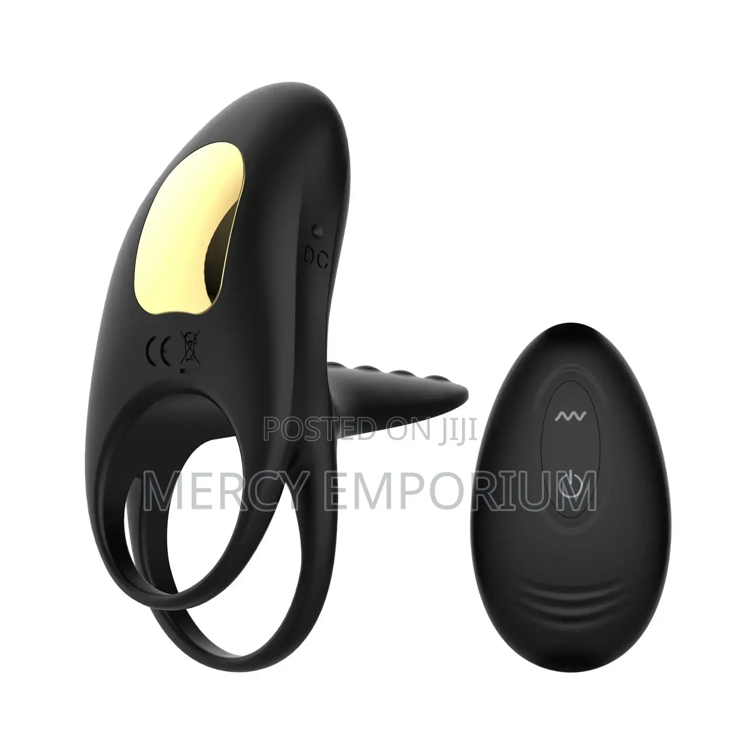 Cock Ring Remote-Controlled Vibrating Double Rings