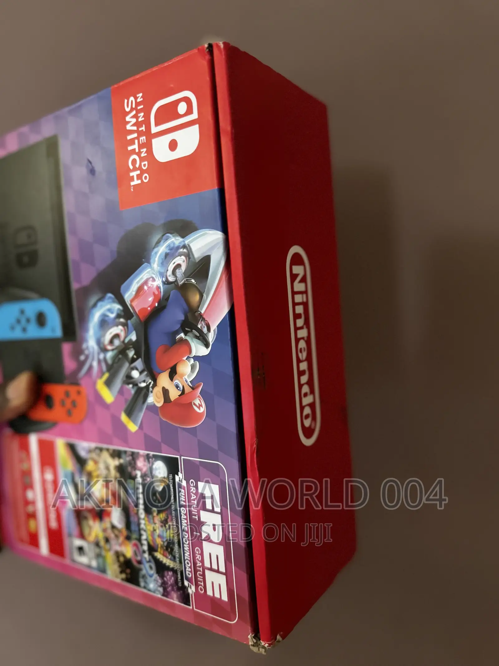 Brand New Nintendo Switch With Mario Cart
