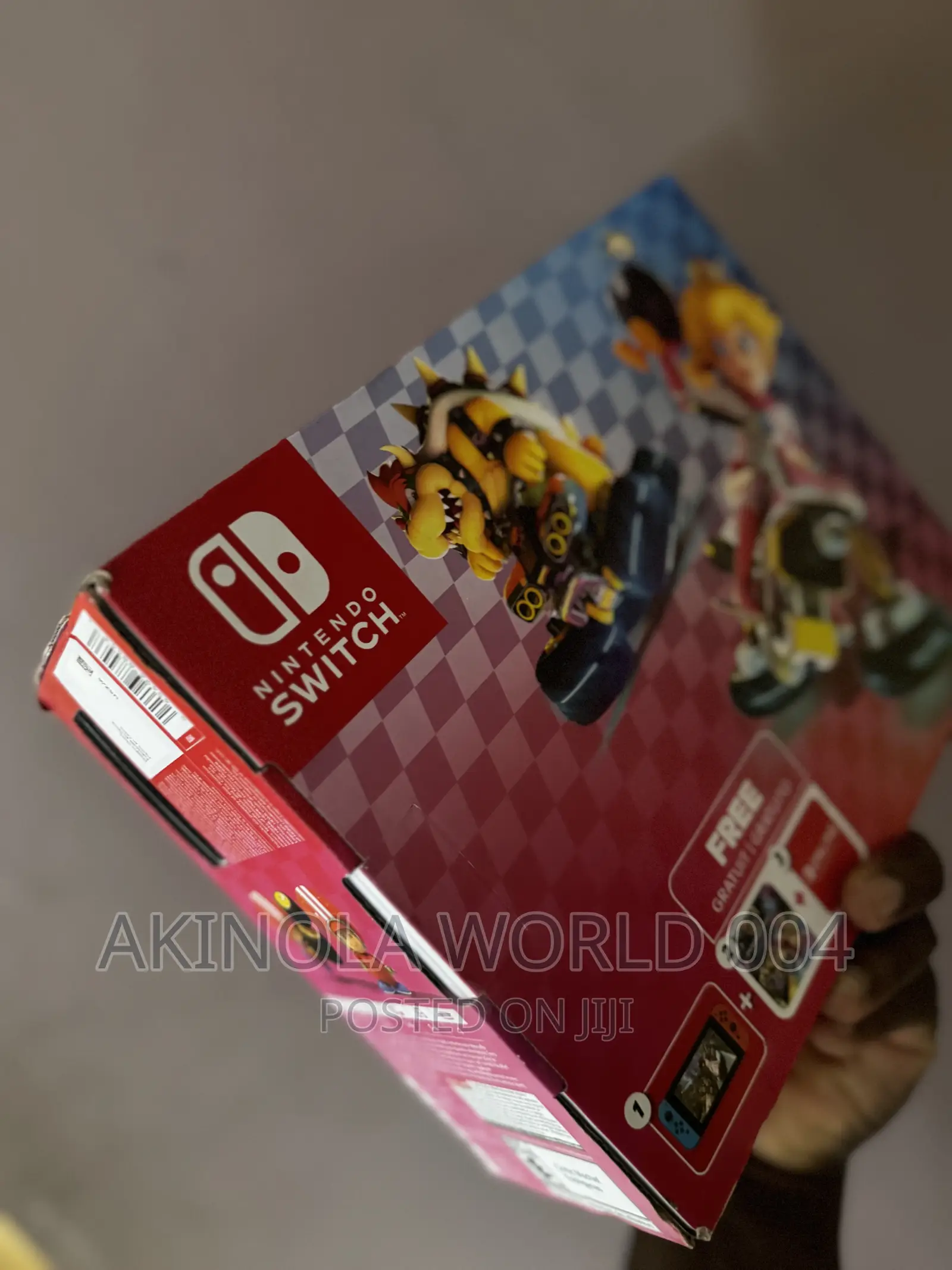 Brand New Nintendo Switch With Mario Cart