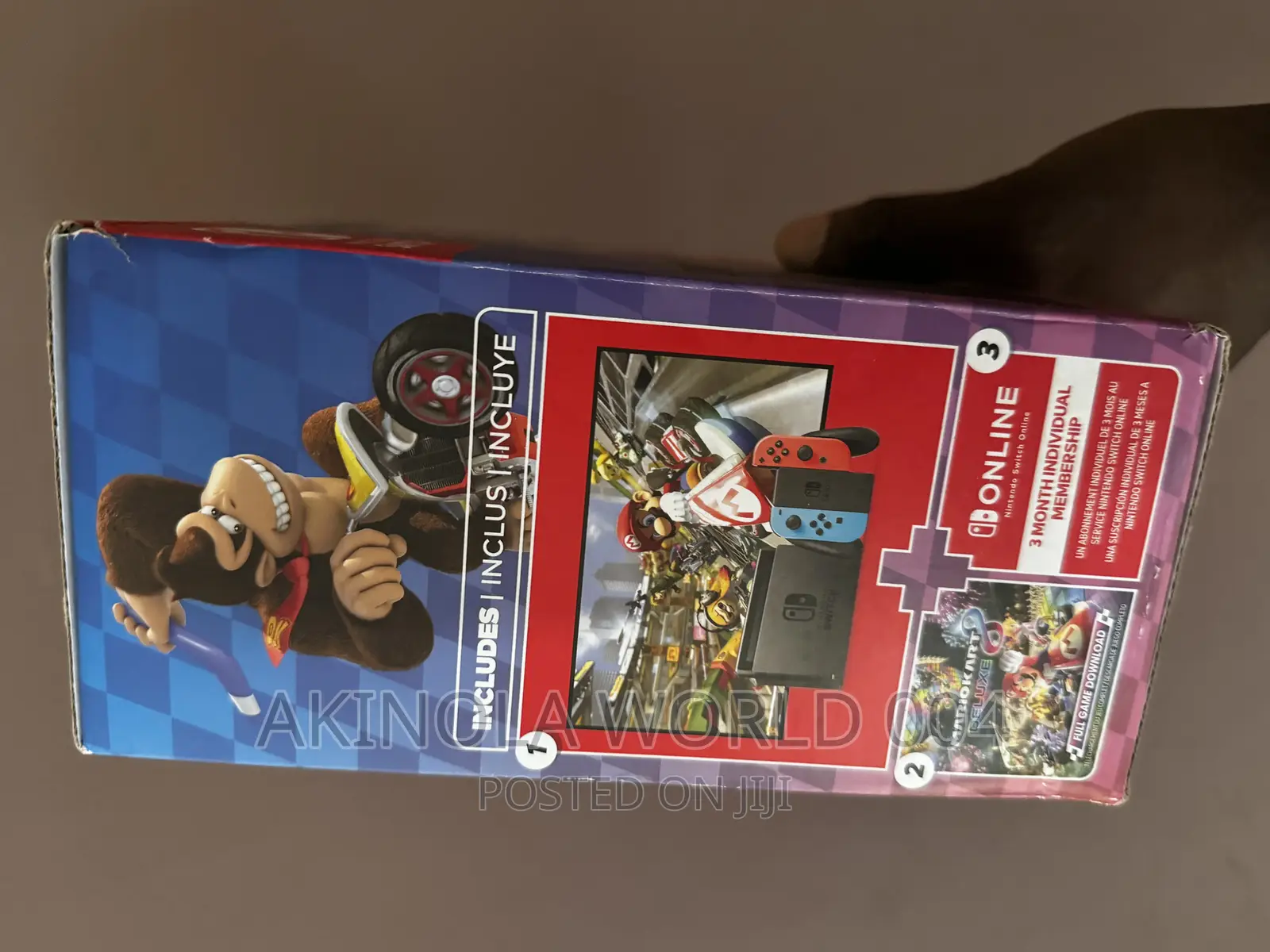 Brand New Nintendo Switch With Mario Cart