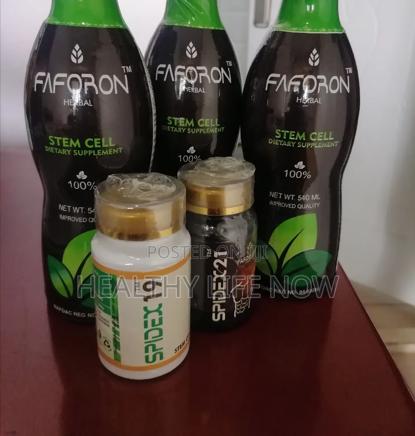 Faforon Spidex21 Spidex19 Restore Renew the Body System