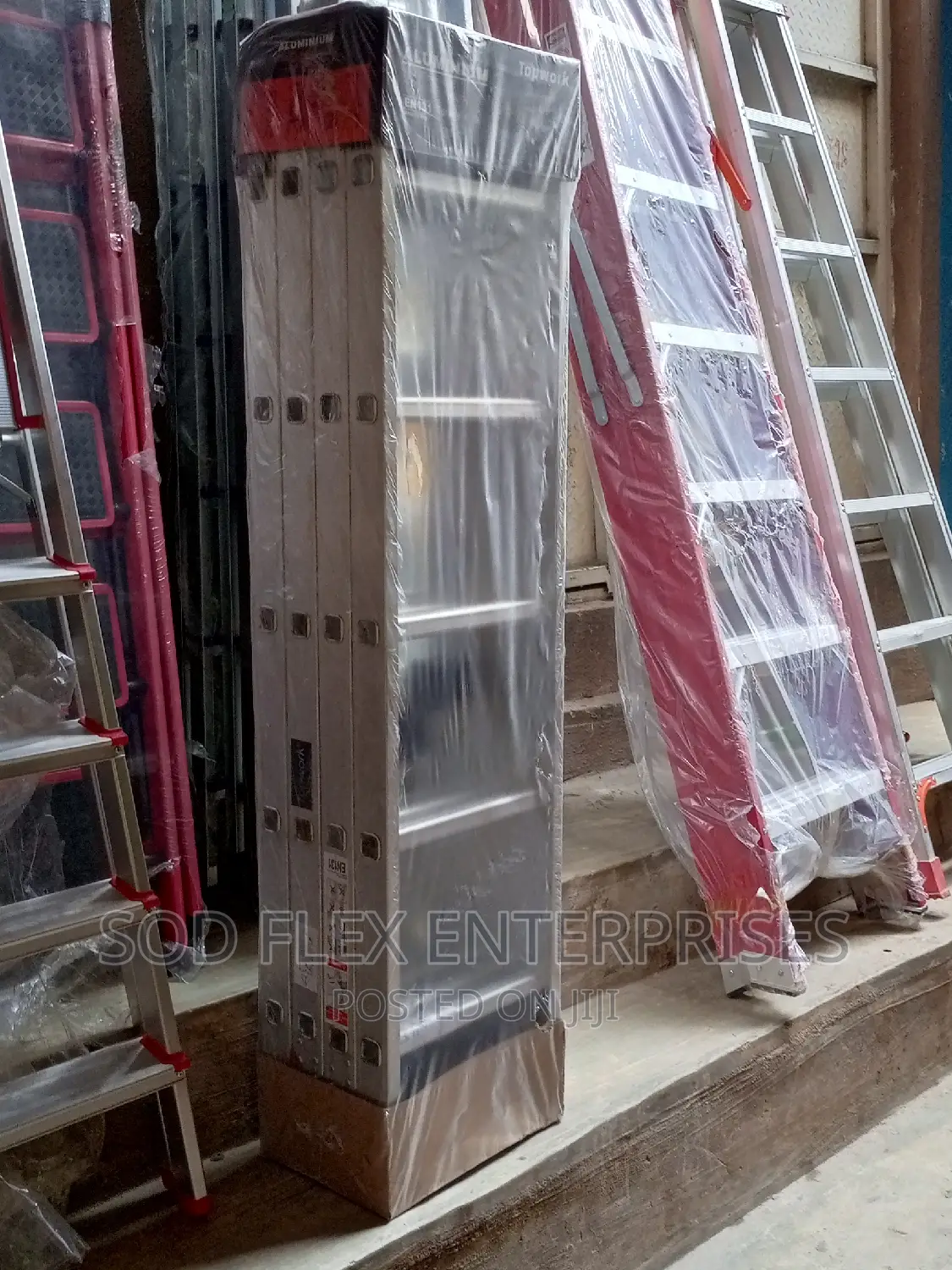 20 Steps Upstrong Aluminium Multipurpose Ladder