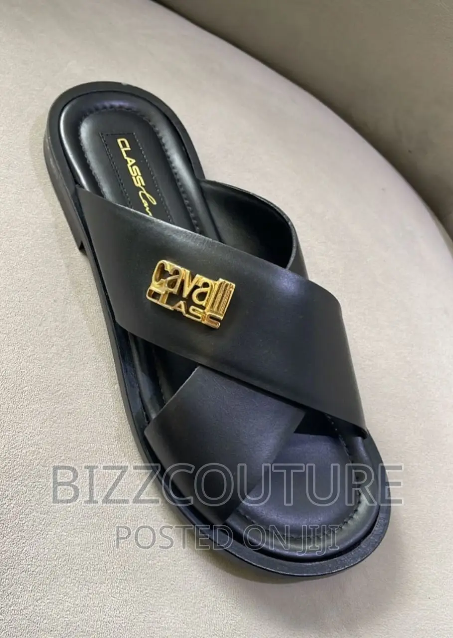 Original Italian Roberto Cavalli Slippers Available in Store