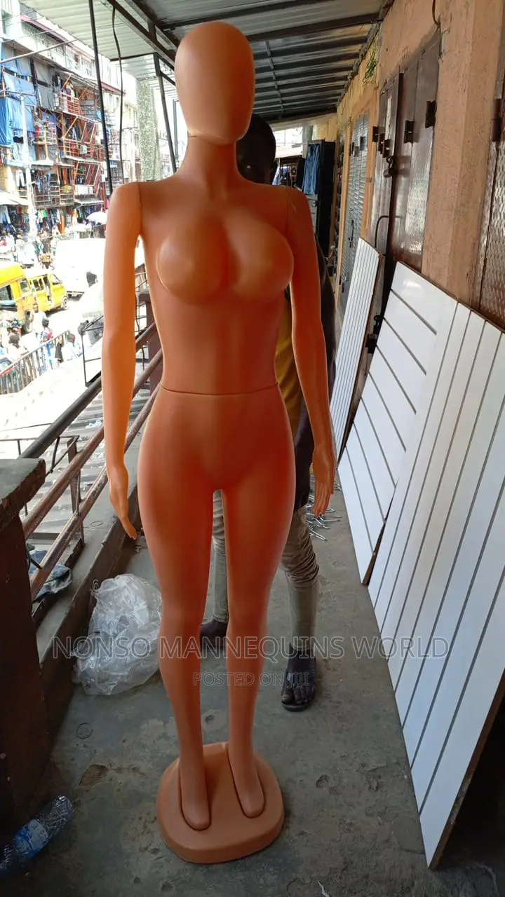 Female Plastic Size 10 Detachable Waist Faceless Mannequin