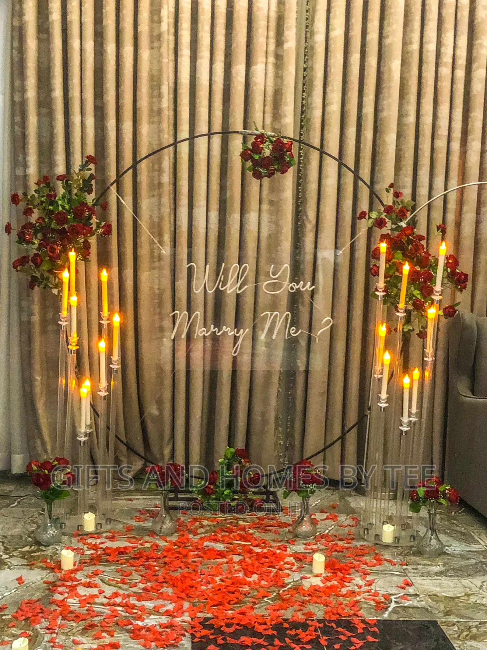 Floral Proposal Decor