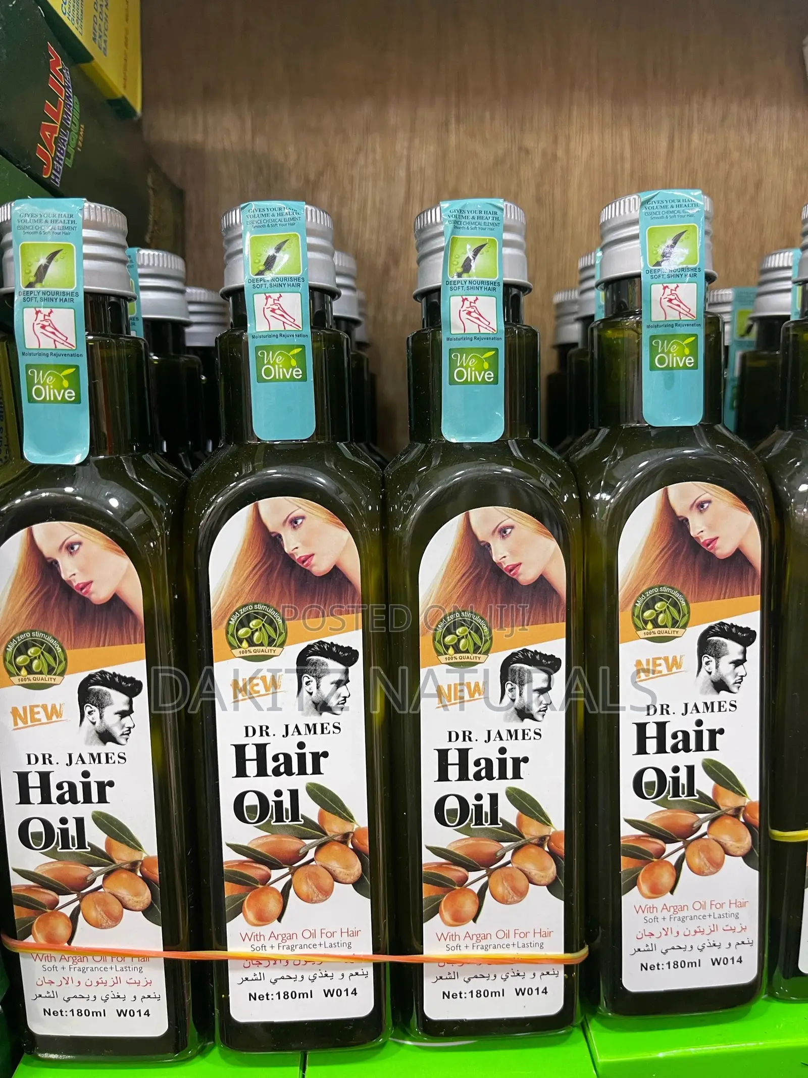 Dr James Hair Oil With Argan Oil