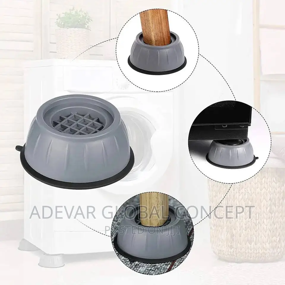 4 PCS Washer Foot Pad Anti Vibration Pads Washing Machine