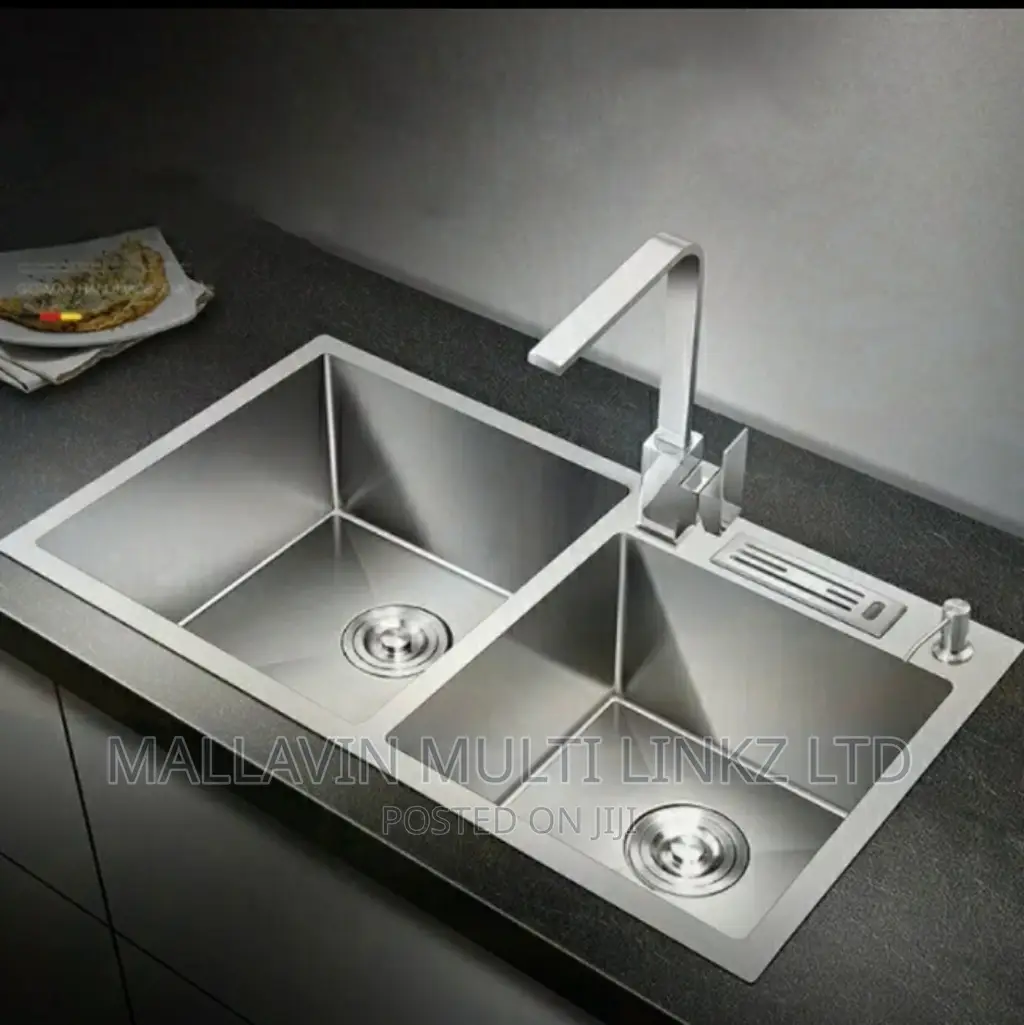 Complete Kitchen Sinks With Hot and Cold Sink Mixers Faucets