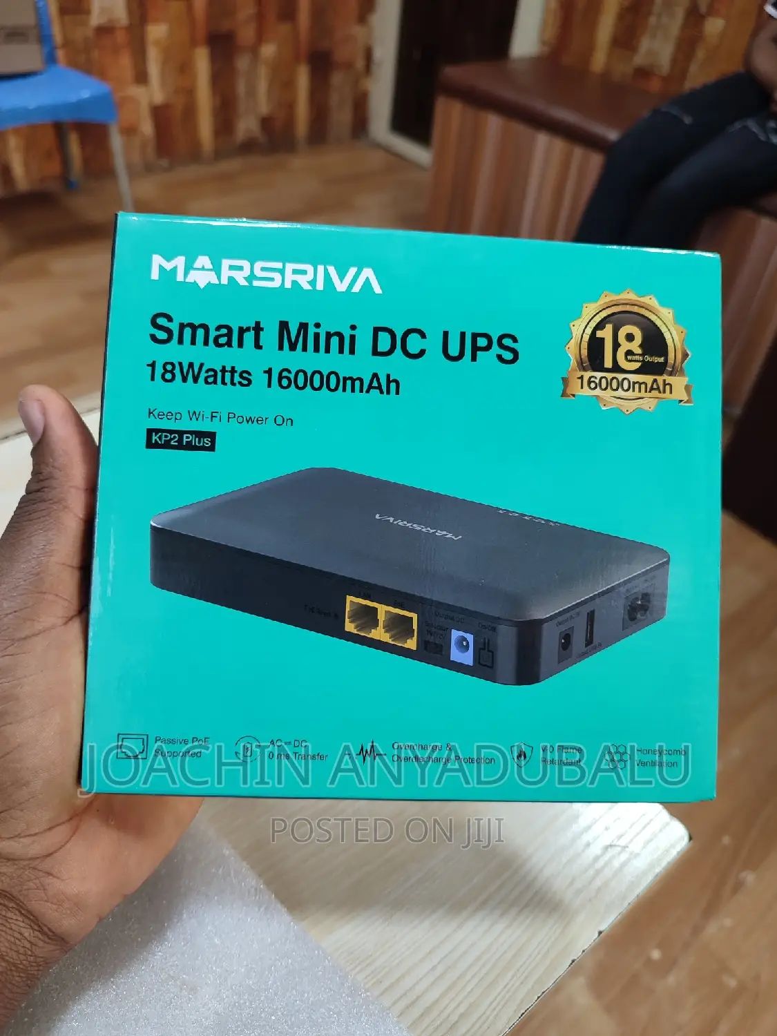 16000mah Smart Mini Dc Ups 18watts Router Powerbank