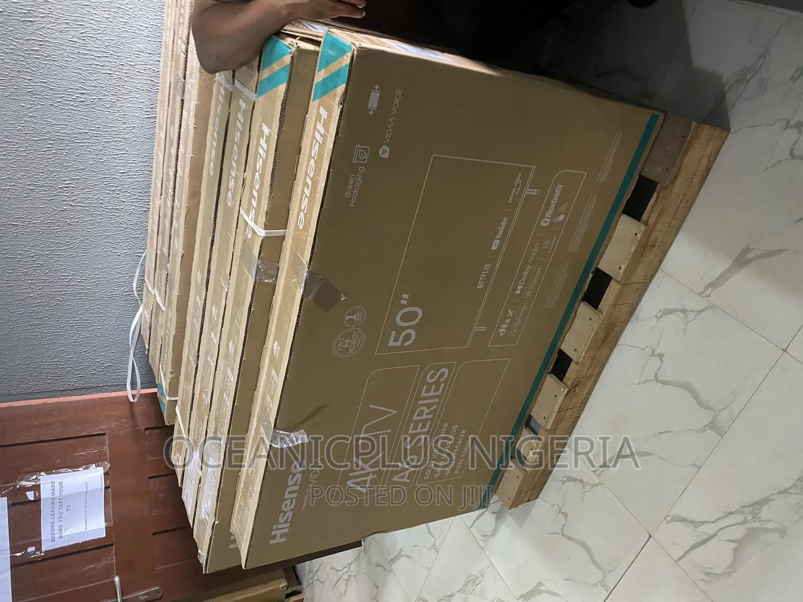 Quality Hisense 50" TV A6 Series(50A6K)