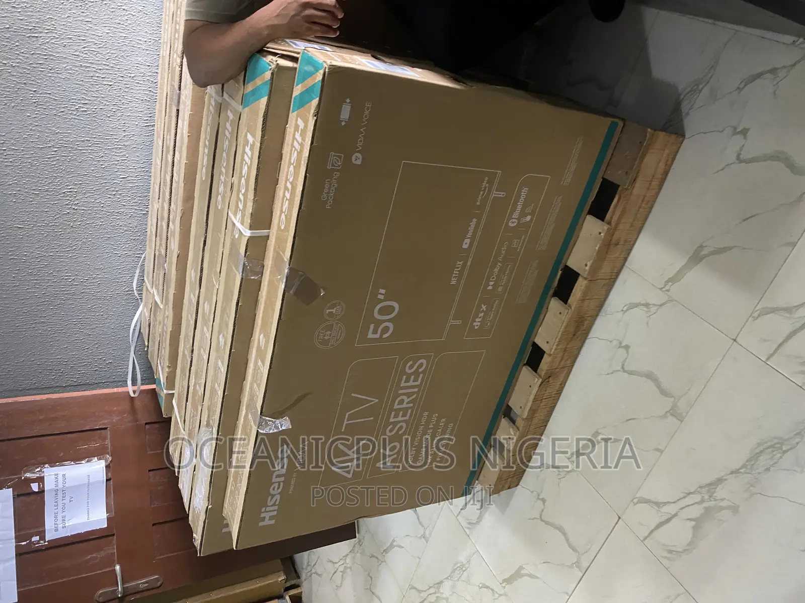 Quality Hisense 50" TV A6 Series(50A6K)