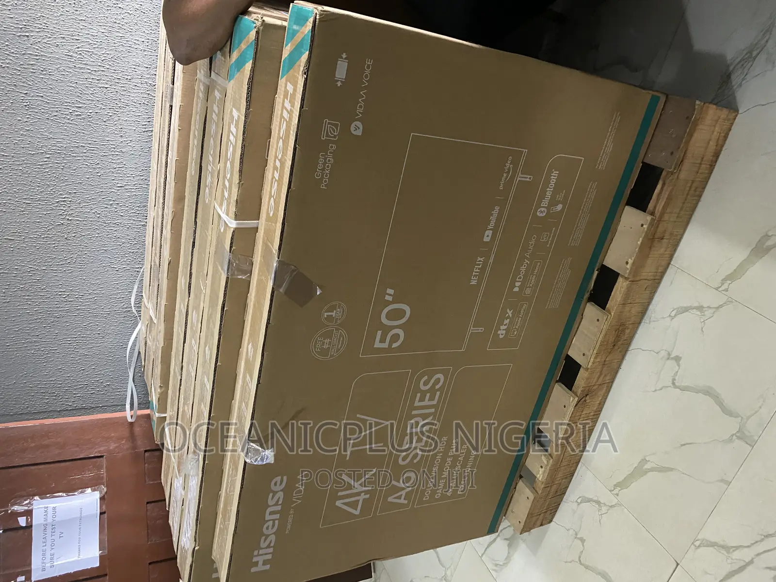 Hisense Quality 50" TV A6 Series (50A6K)