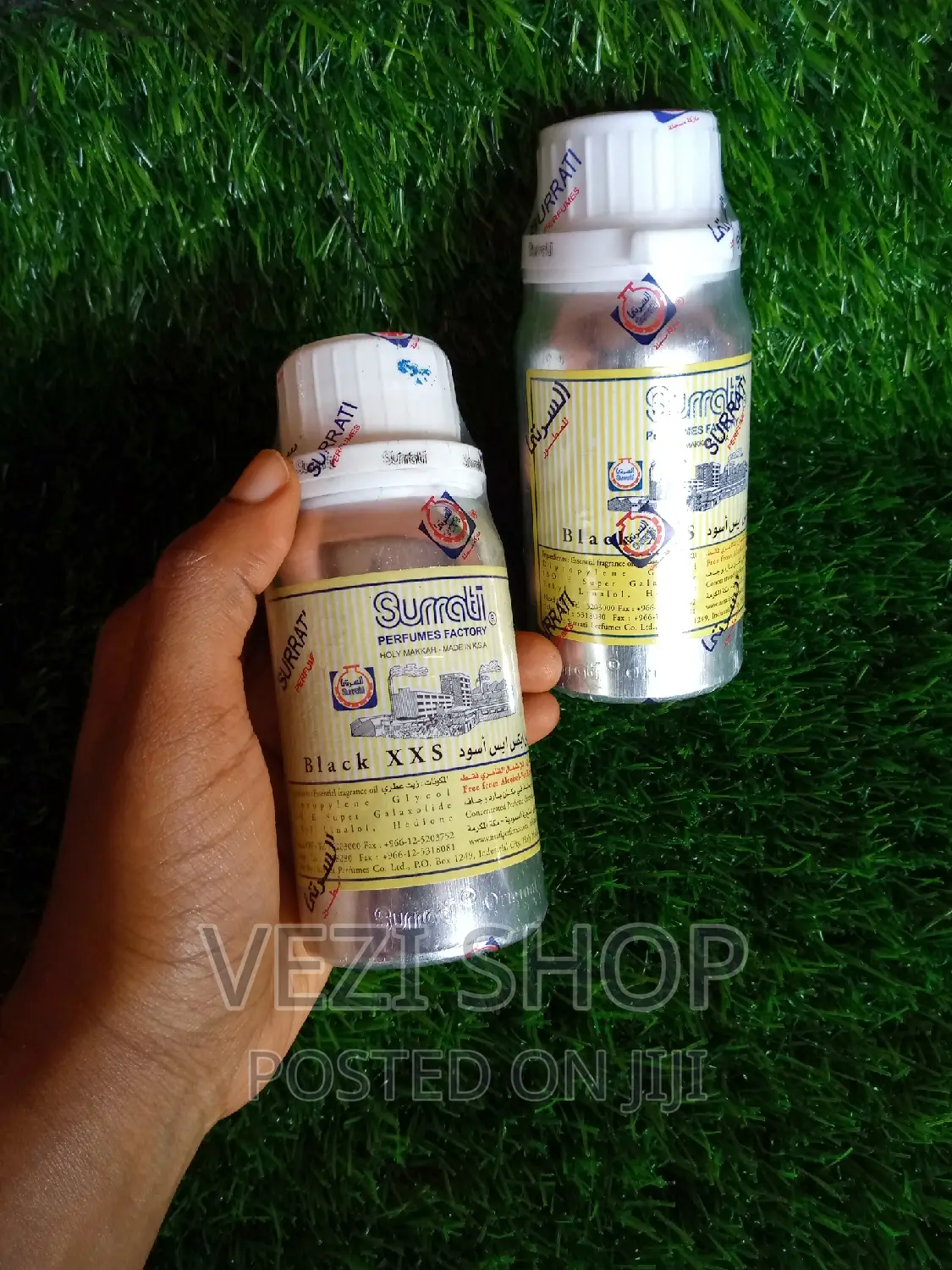 100ML Black XXS Concentrated Surrati Oil Perfume