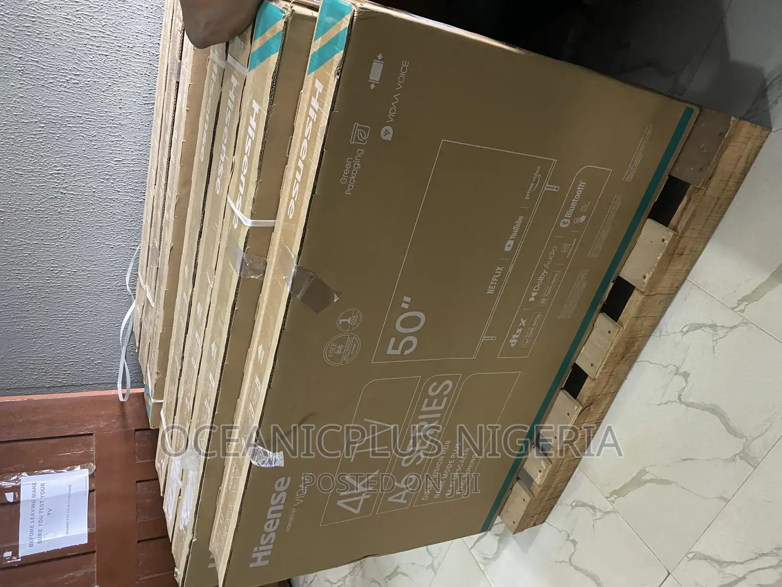 Hisense 50 Inches TV A6 Series-50a6k With Wall Bracket