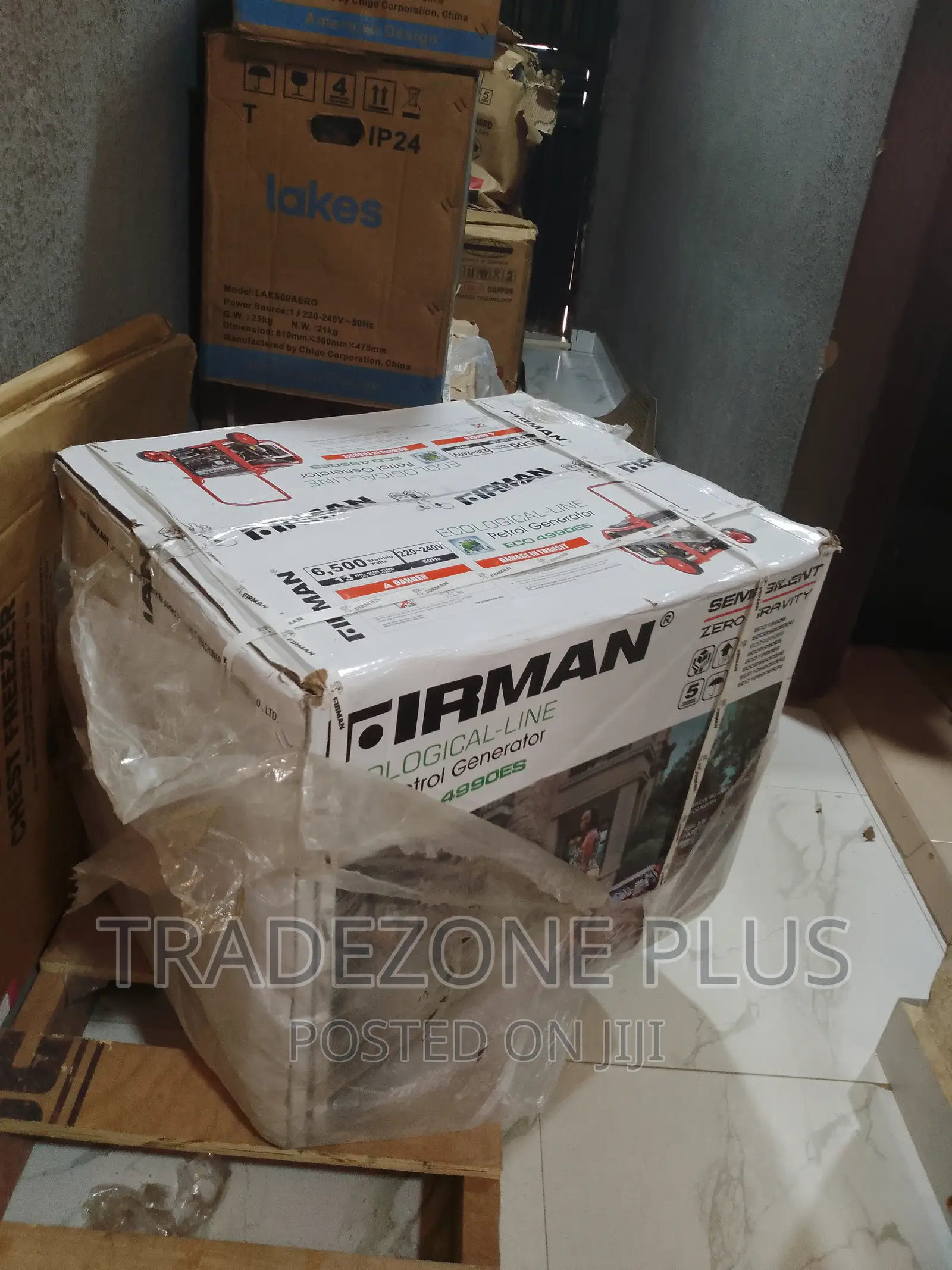 New 6.5kva Eco 4990es Sumec Firman Generator