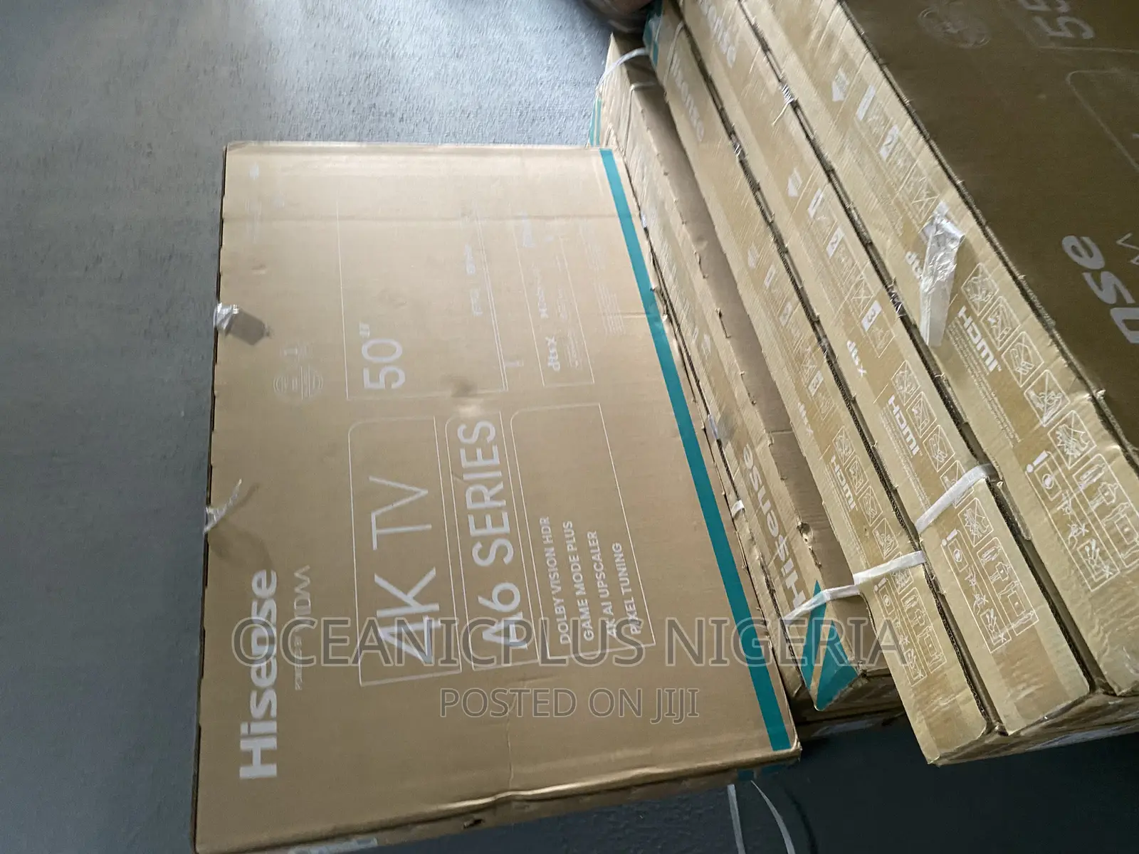 Smart Hisense 50" TV A6 Series-50a6k With Wall Bracket