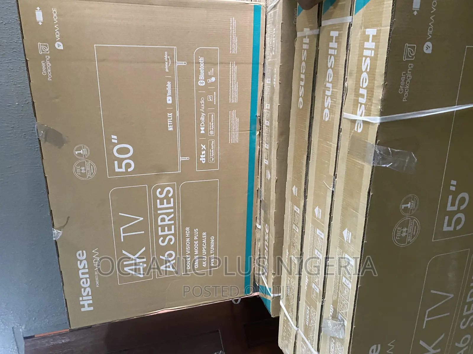 Smart Hisense 50 TV A6 Series(50A6K) With USB HDMI