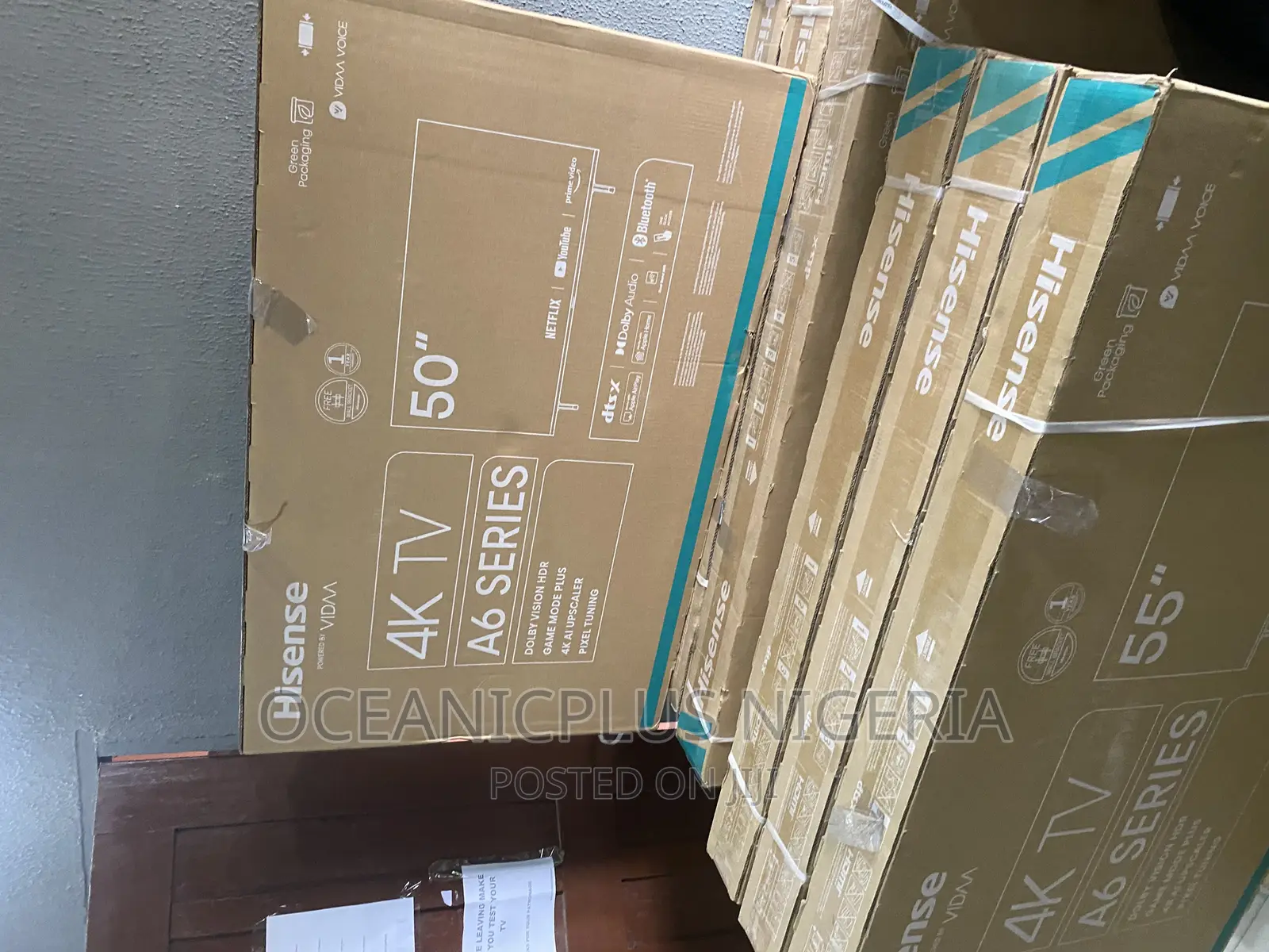 Quality Hisense 50 Inches TV A6 Series(50A6K) With USB HDMI