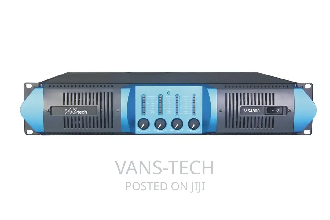 Vans-Tech 4channel Power Amplifier Ms-4800