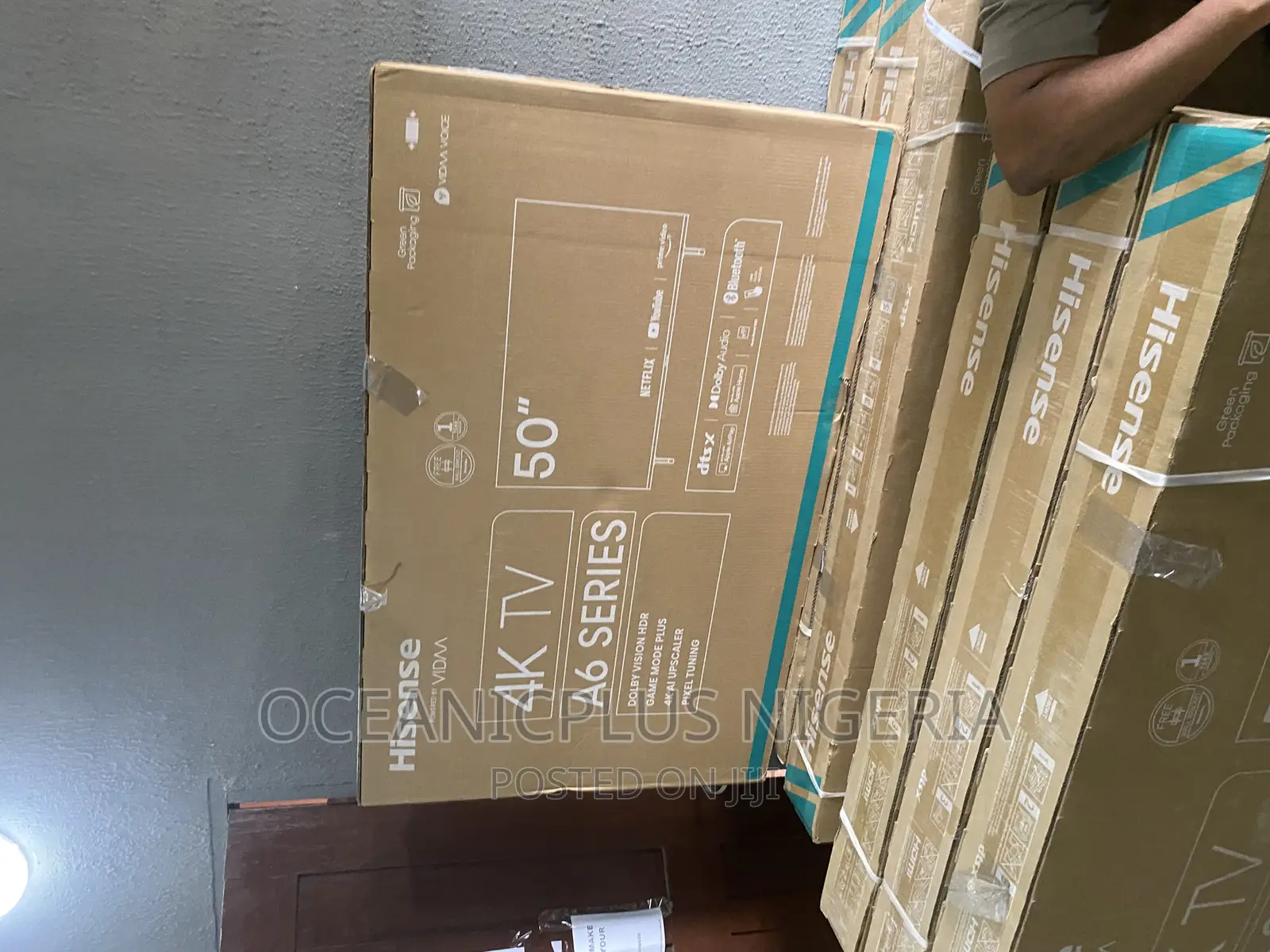 Durable Hisense 50" TV A6 Series(50A6K) With USB HDMI