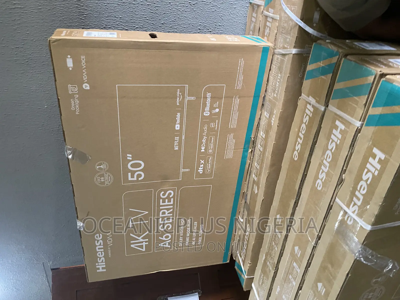 Durable Sharp Hisense 50" TV A6 Series(50A6K) With USB HDMI