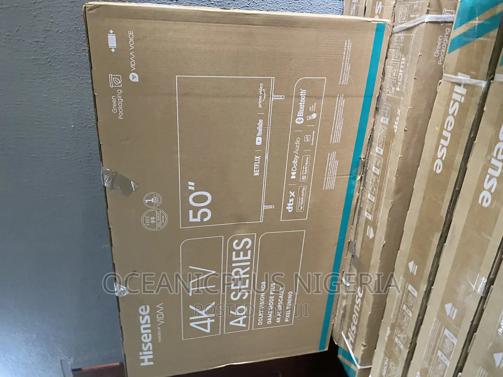 Durable Sharp Hisense 43 Inches TV A6 Series 50A6K With USB