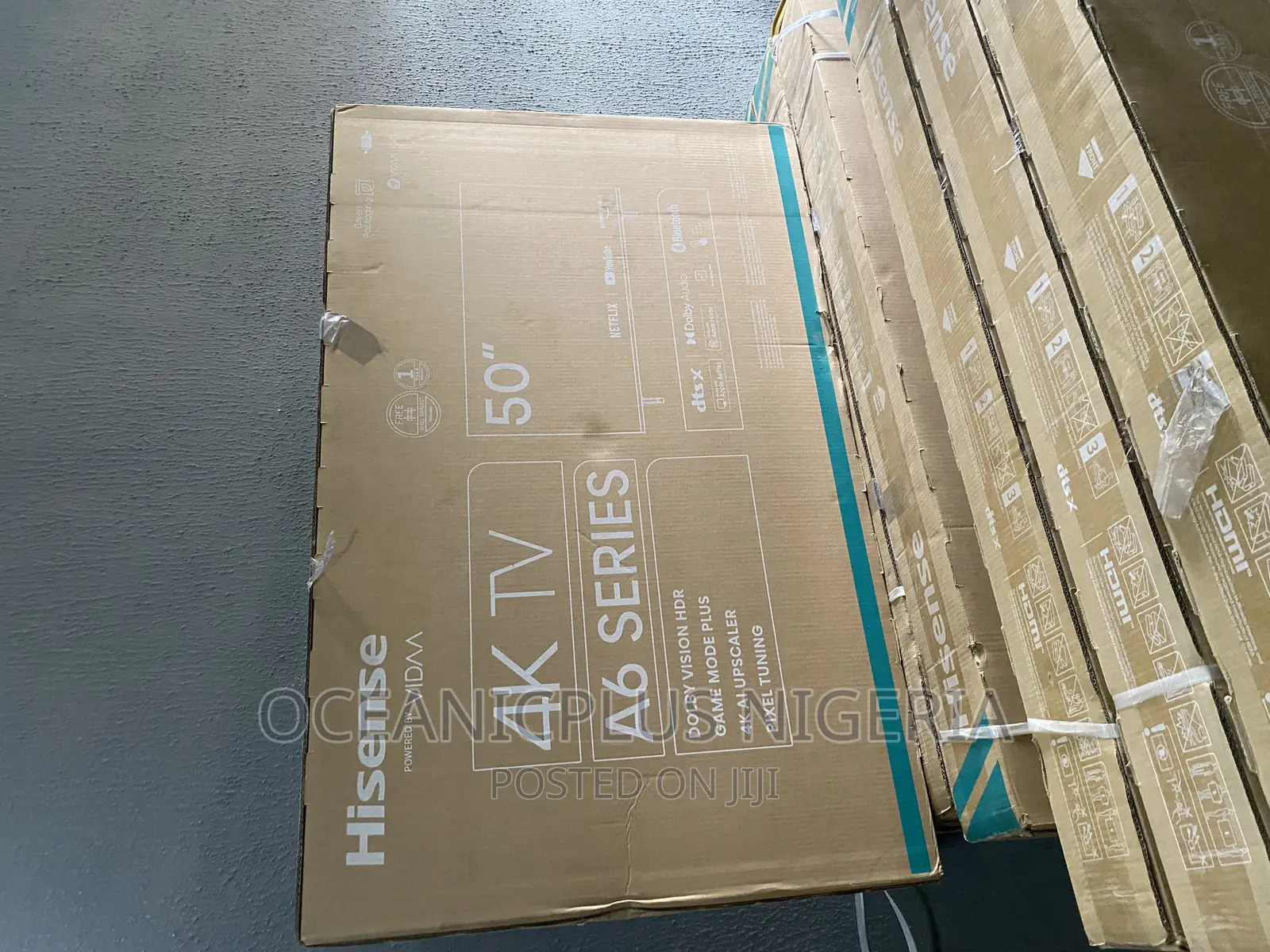 Durable Smart Hisense 43" TV A6 Series (50A6K) With USB