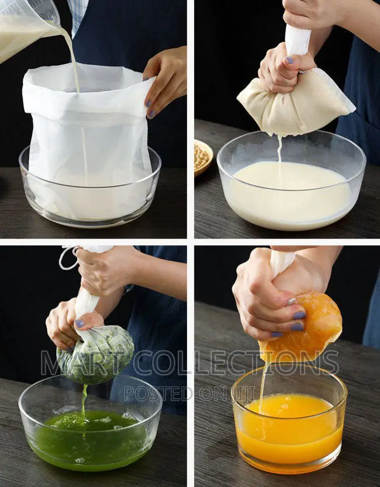 Reusable Filter - Mesh Sieve Cloth for Pap Strainer Bag