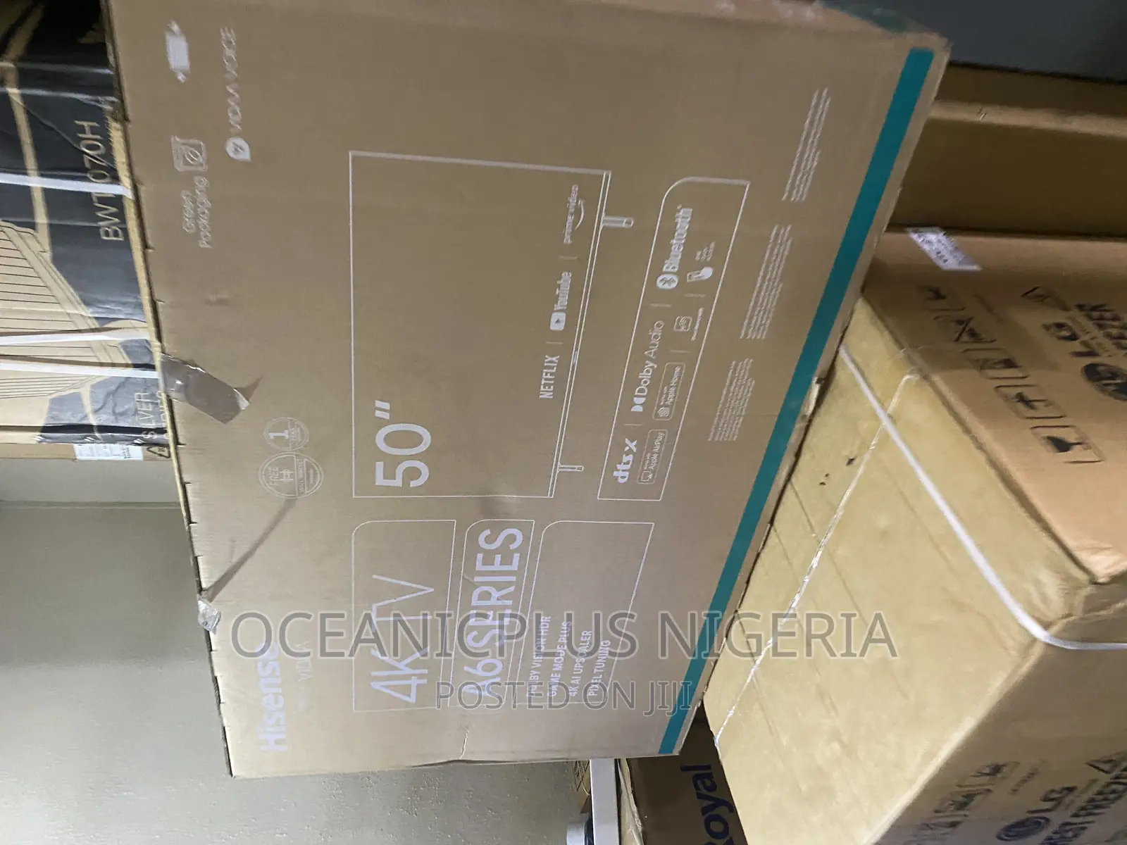 New Model 2023 50A6K Series A6 Uhdtv Netflix Youtube Prim