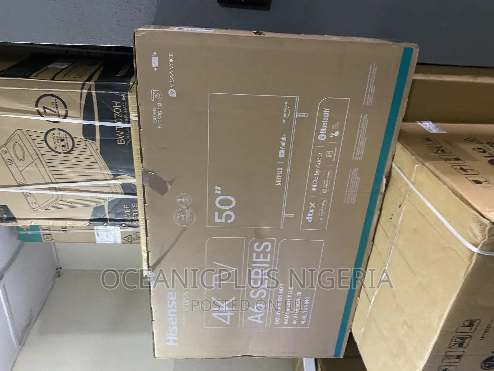 Smart Hisense 50 Inches TV A6 Series(50A6K)