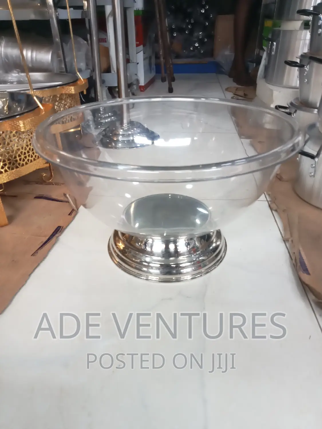Acrylic Transparent Champagne Bowl