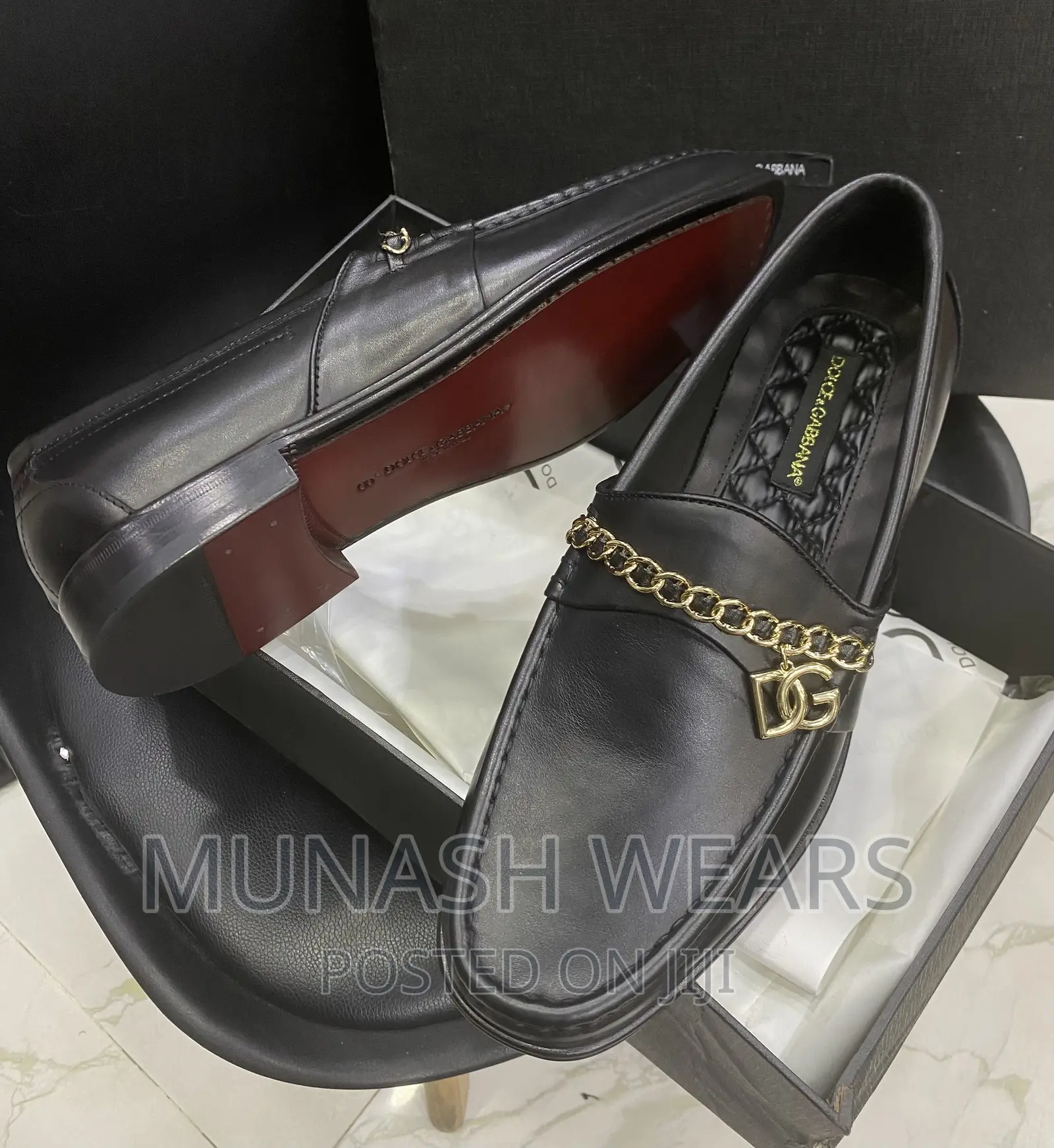 Italian Leather Dolce GABANNA Shoe