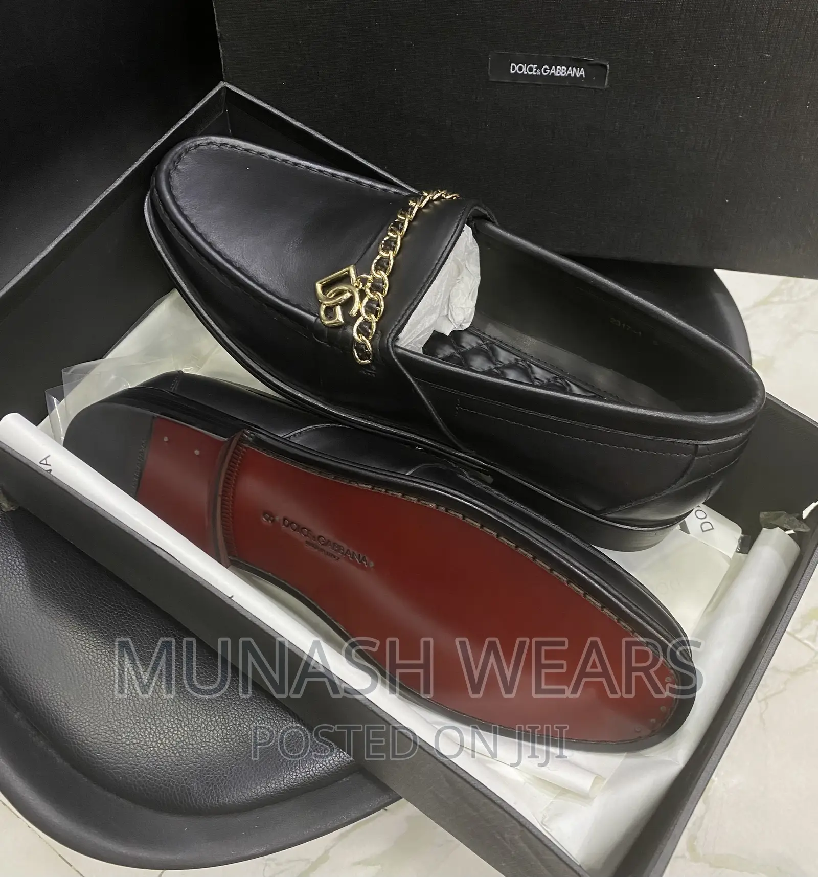Italian Leather Dolce GABANNA Shoe