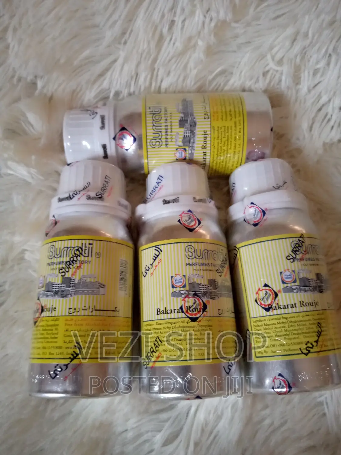 Concentrated Bakkarat Rouje 540 Surrati Oil Perfume
