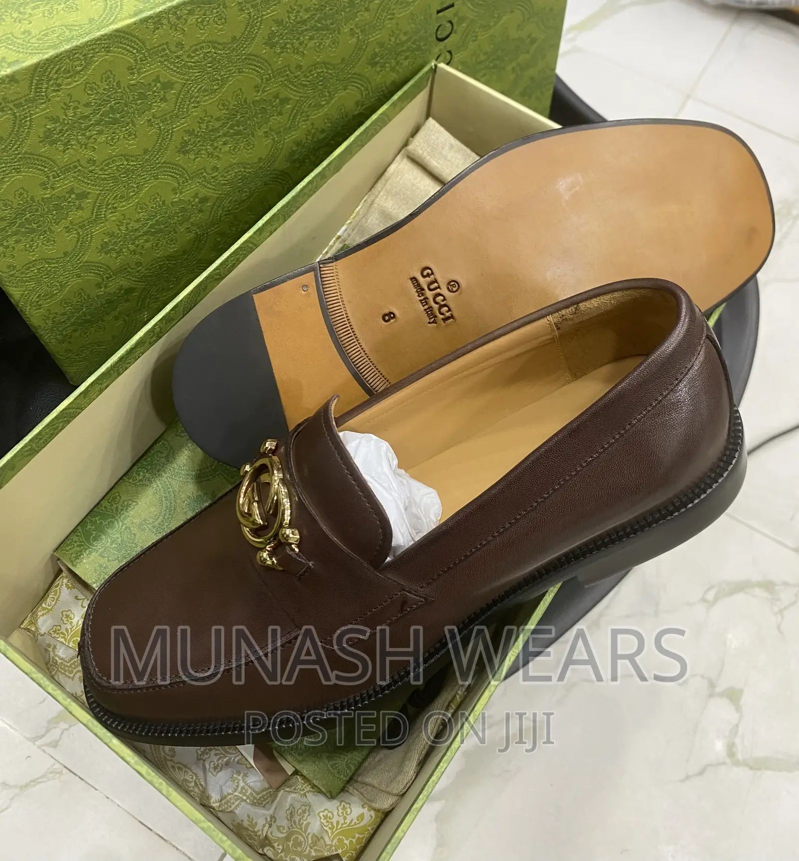 Luxury Italian Original Gucci Shoe