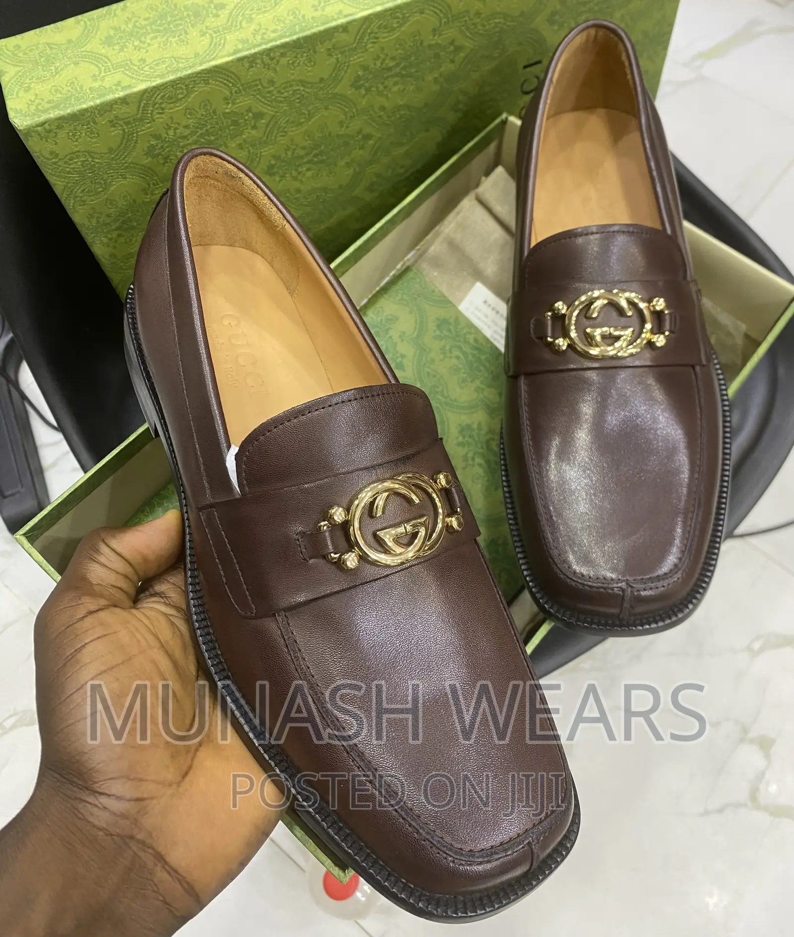 Luxury Italian Original Gucci Shoe