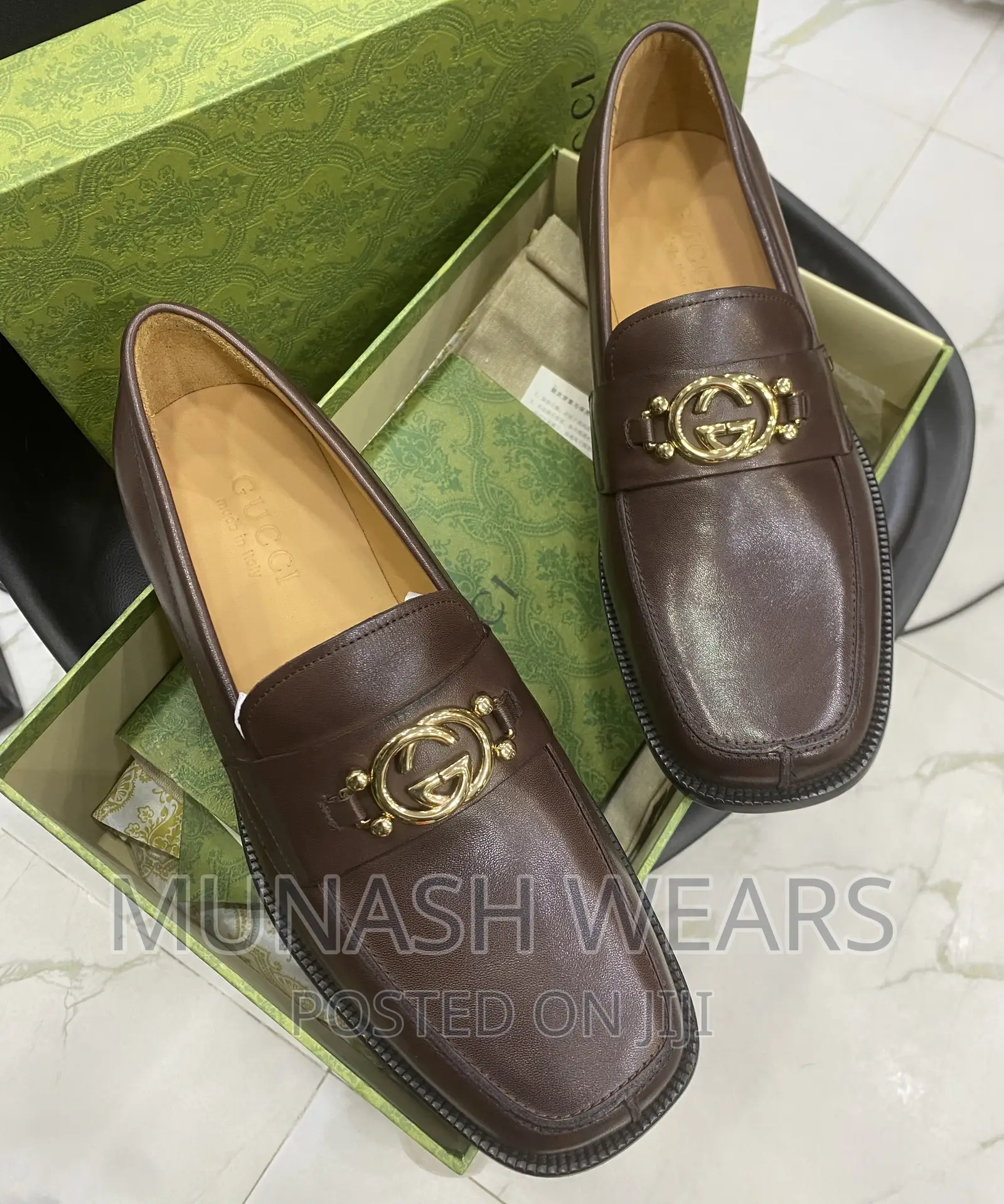 Luxury Italian Original Gucci Shoe