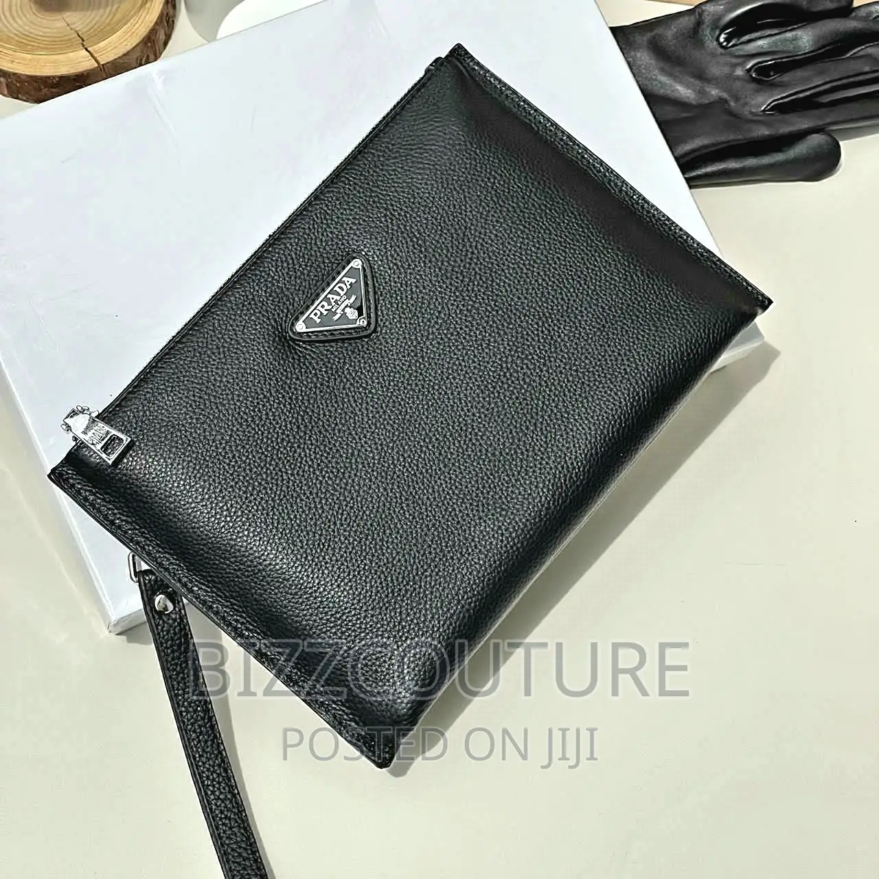 Original PRADA CLUTCHES Bags Available in Store
