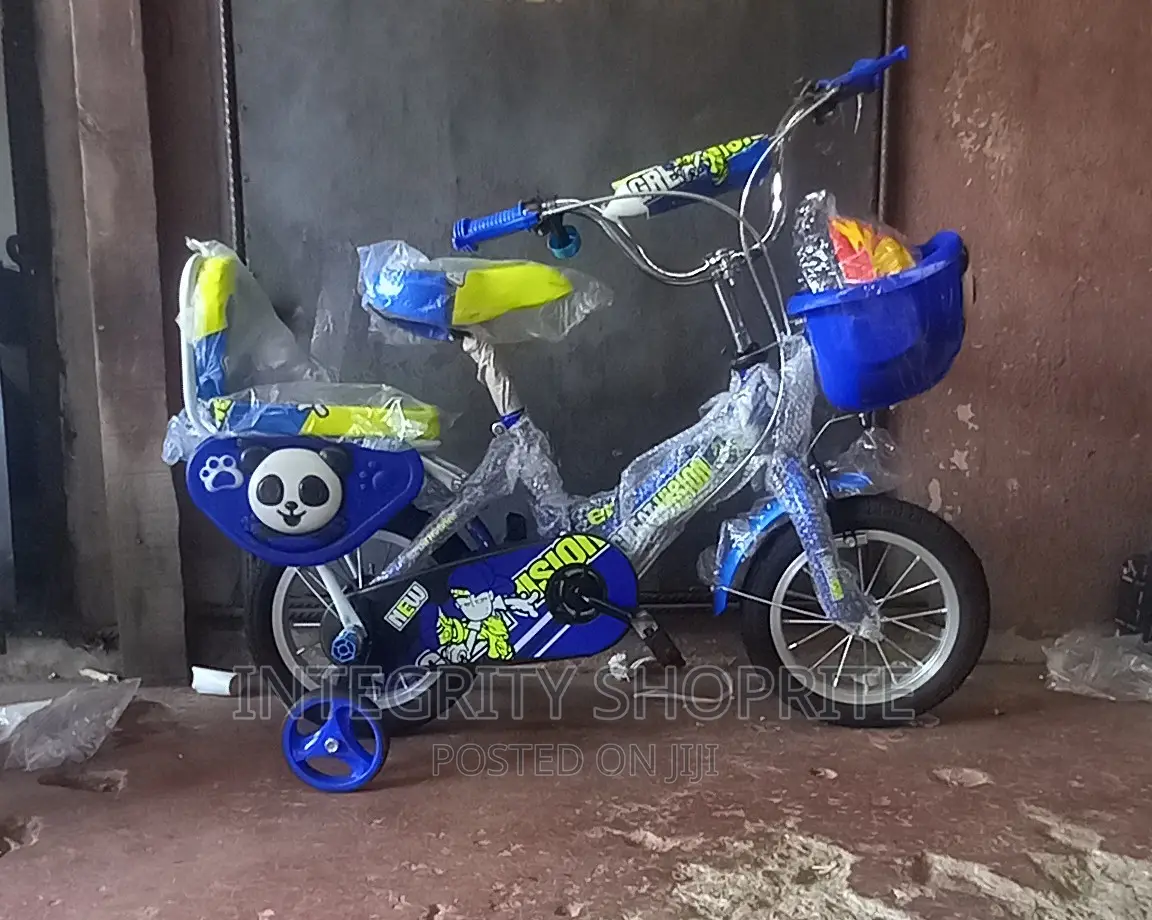 Unisex Children Size 12 Bicycle With Carriage (4-8 Year)