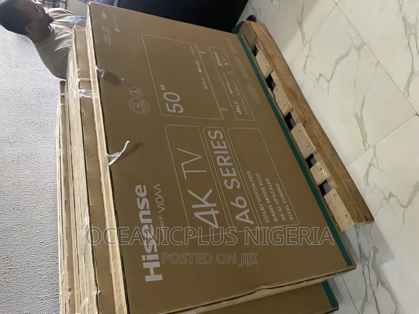 New Hisense 50 Inches TV A6 Series(50A6K) With USB HDMI