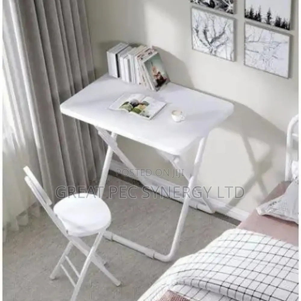 Foldable Reading Laptop Table and Chair