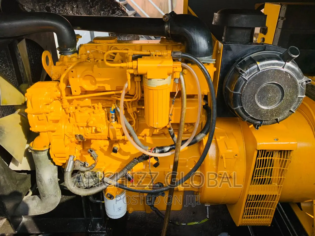 110kva Soundproof Mantrac CAT Diesel Generator