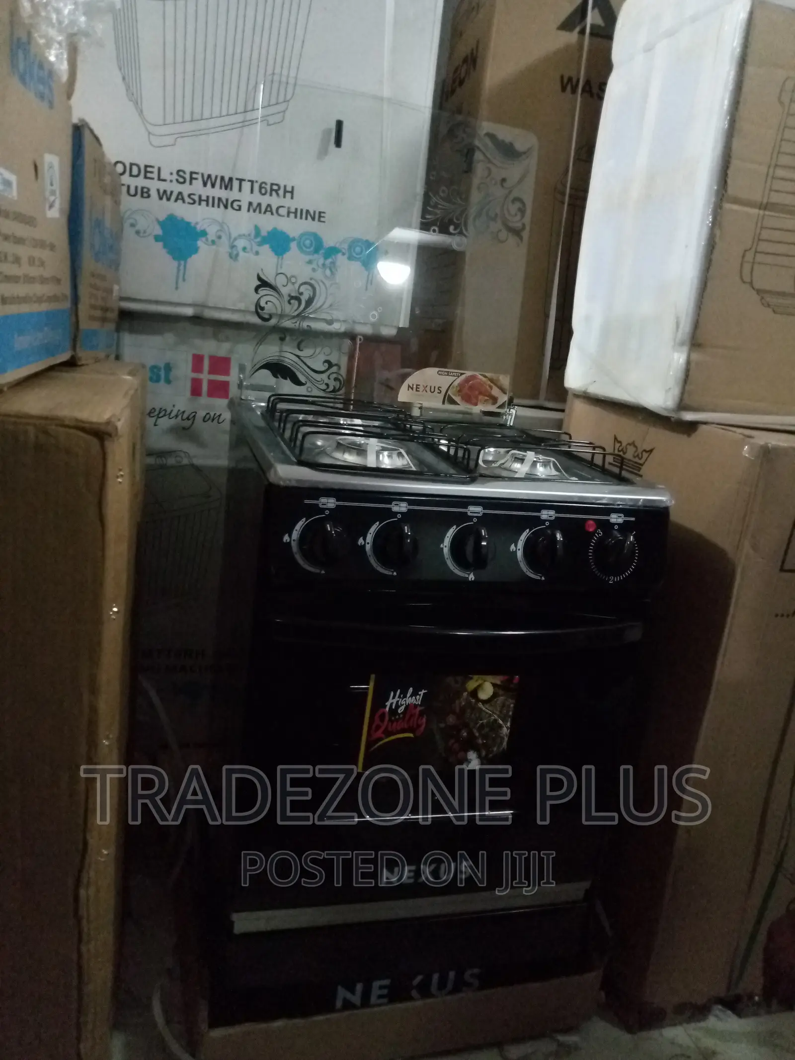 Quality Nexus 3 Gas+1 Electric Gas Cooker