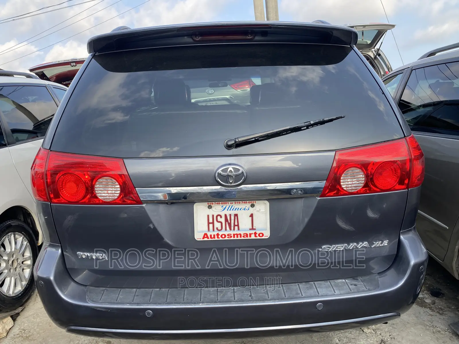 Toyota Sienna XLE AWD 2008 Gray