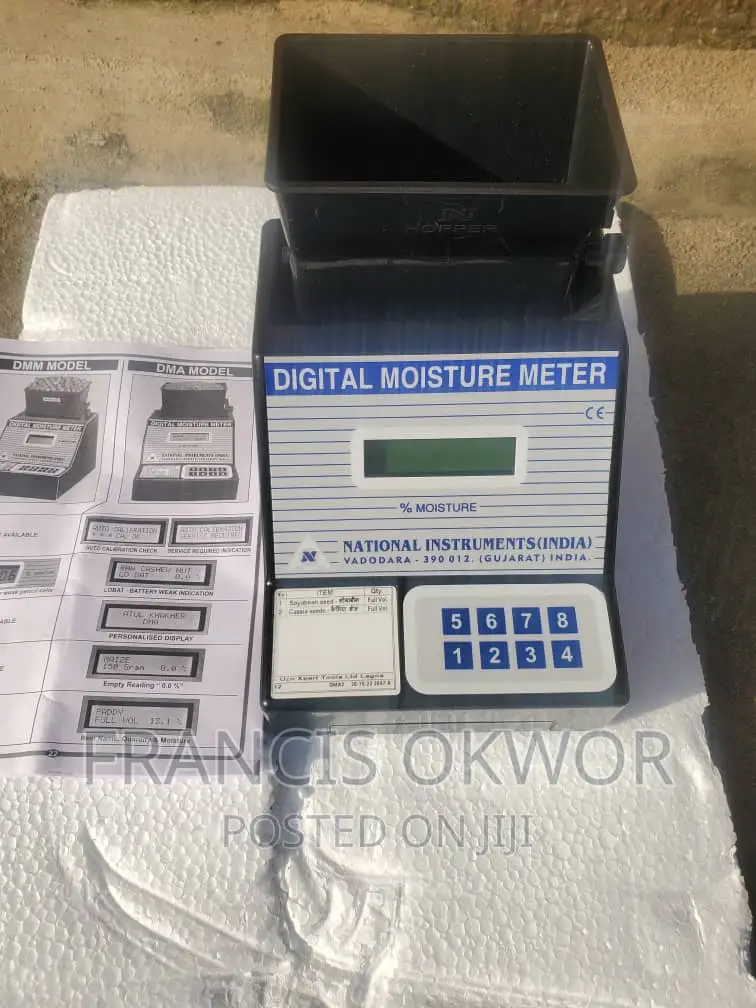 Moisture Meter for Cassia Seed and Soyabeans