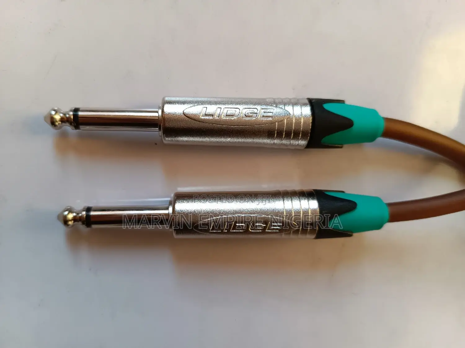 2pcs Thick Jack to Jack Cable for Speakers, Keyboards 5yards